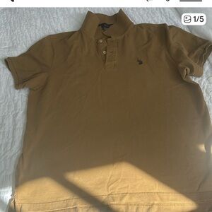 U.S. Polo Assn. Men's Polo Shirt in Brown